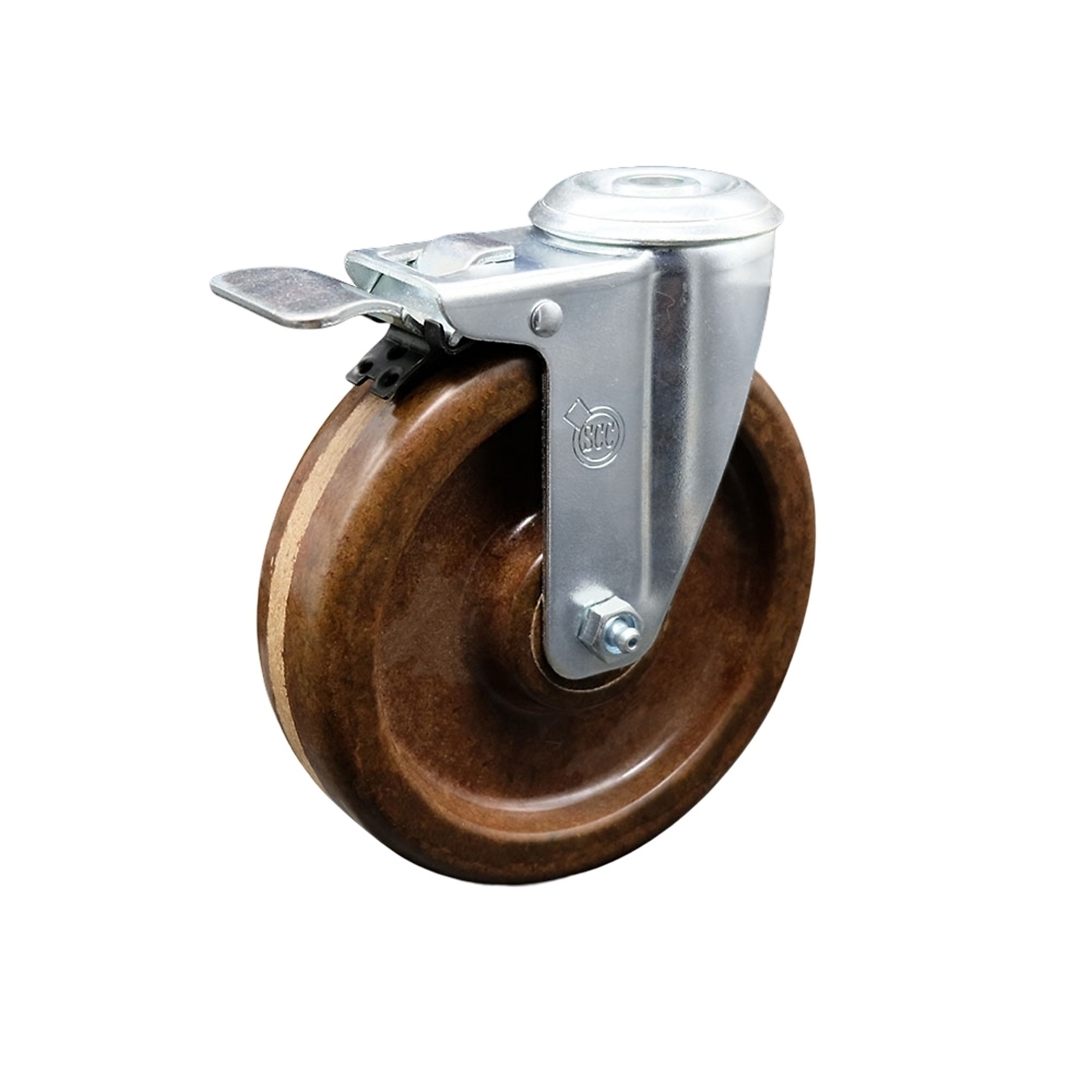 Service Caster, 6in. x 1 1/2in. Stem Caster, Wheel Diameter 6 in, Caster Type Swivel, Package (qty.) 1, Model# SCC-BHTTL20S615-PHSHT